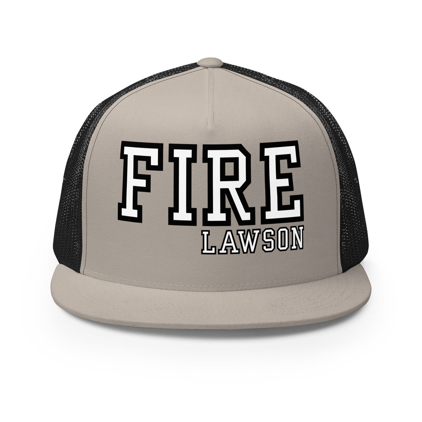 Performance | 5 Panel Trucker Cap | Lawson Fire Department | Script Logo