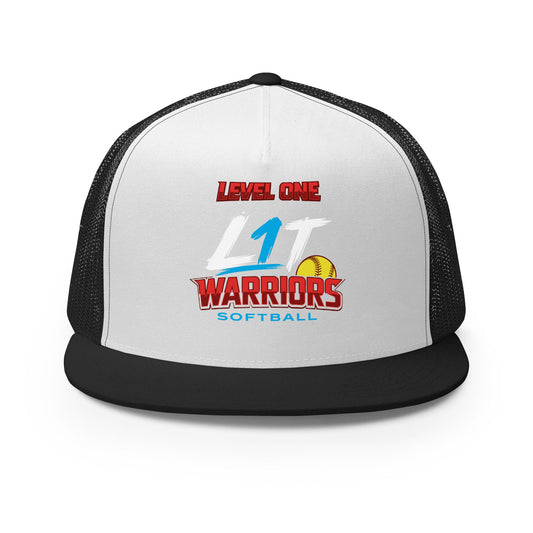 Performance | 5 Panel Trucker Cap | Level One Warriors