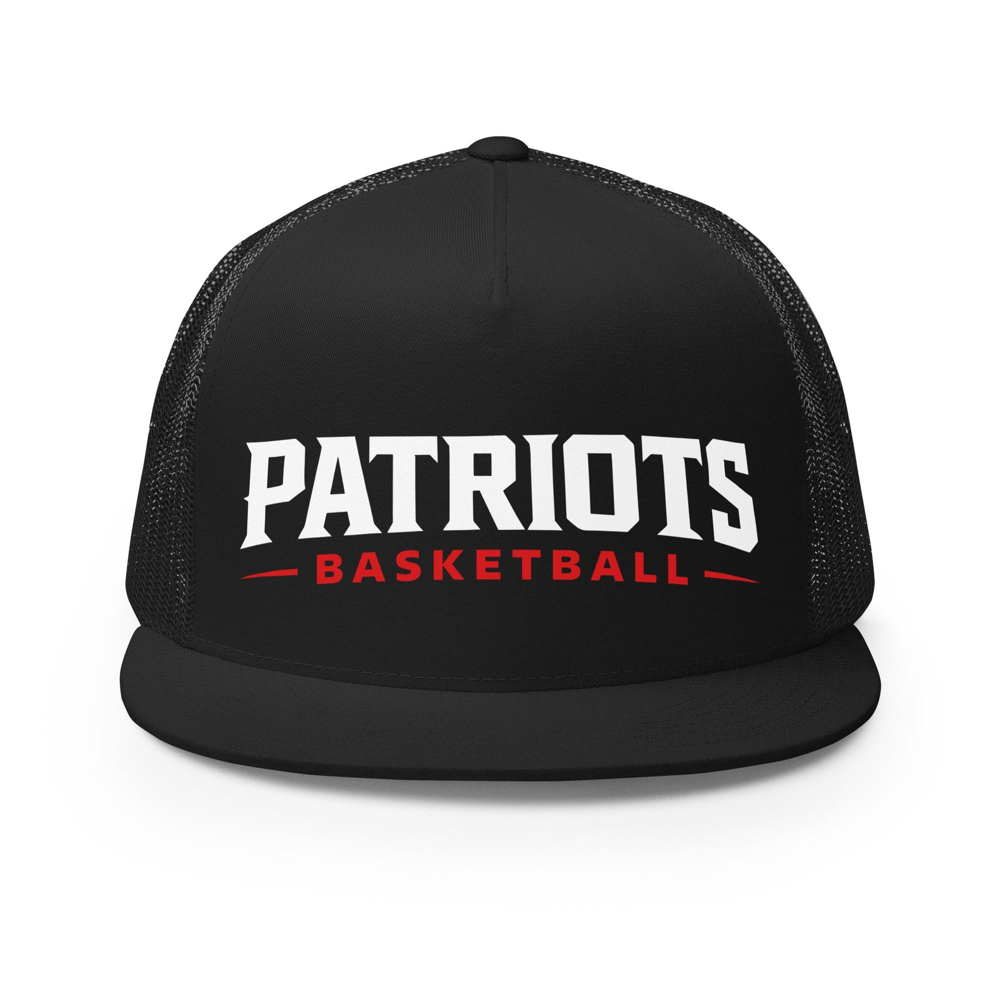 Performance | 5 Panel Trucker Cap | LFMS Athletics | Patriots Basketball Logo
