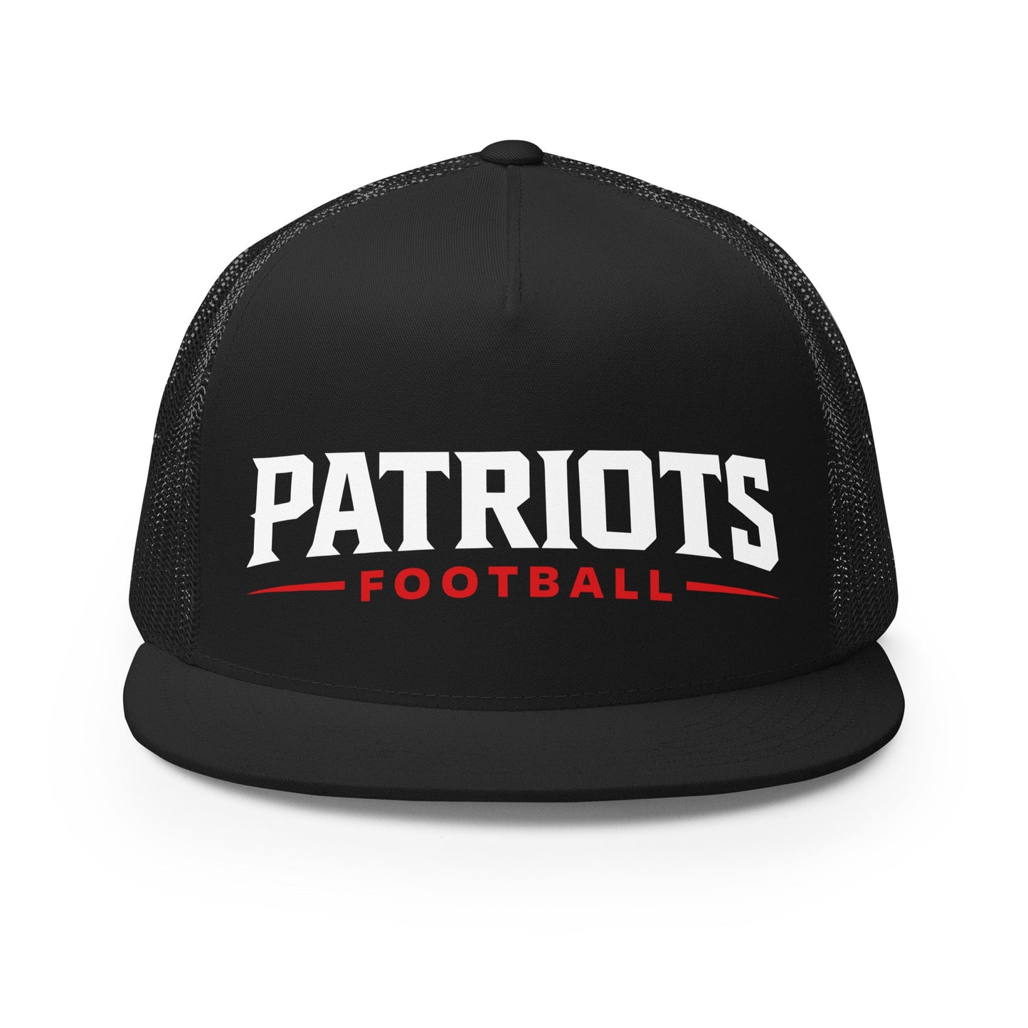 Performance | 5 Panel Trucker Cap | LFMS Athletics | Patriots Football Logo