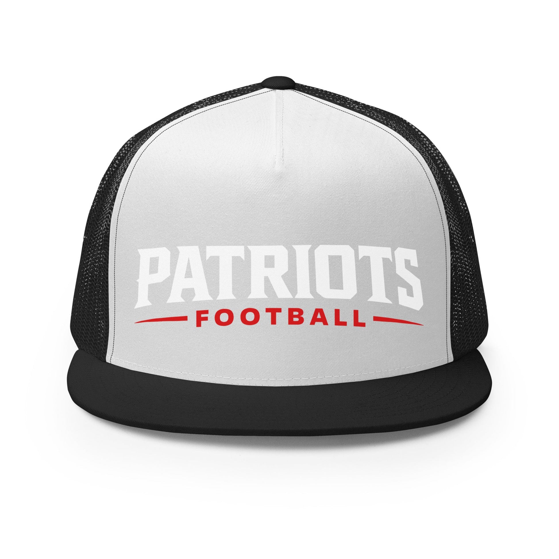 Performance | 5 Panel Trucker Cap | LFMS Athletics | Patriots Football Logo