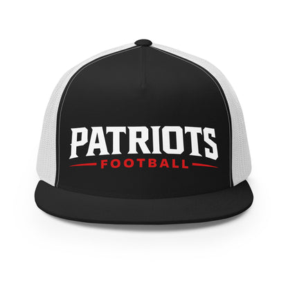 Performance | 5 Panel Trucker Cap | LFMS Athletics | Patriots Football Logo