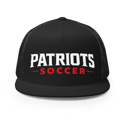 Performance | 5 Panel Trucker Cap | LFMS Athletics | Patriots Soccer Logo