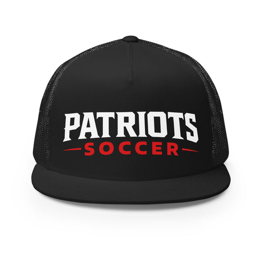 Performance | 5 Panel Trucker Cap | LFMS Athletics | Patriots Soccer Logo