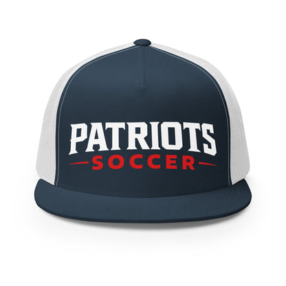 Performance | 5 Panel Trucker Cap | LFMS Athletics | Patriots Soccer Logo