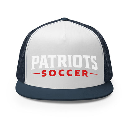 Performance | 5 Panel Trucker Cap | LFMS Athletics | Patriots Soccer Logo