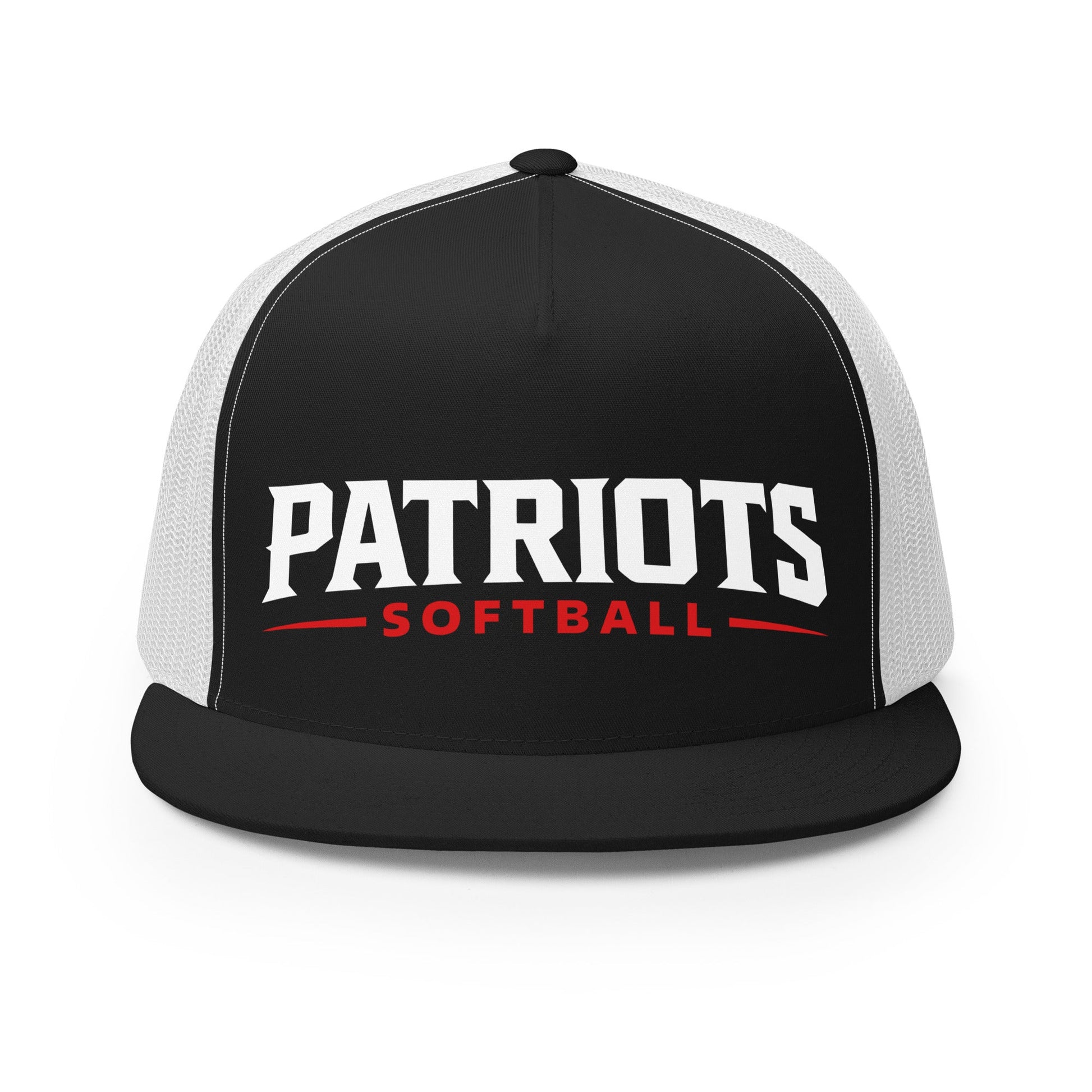 Performance | 5 Panel Trucker Cap | LFMS Athletics | Patriots Softball Logo