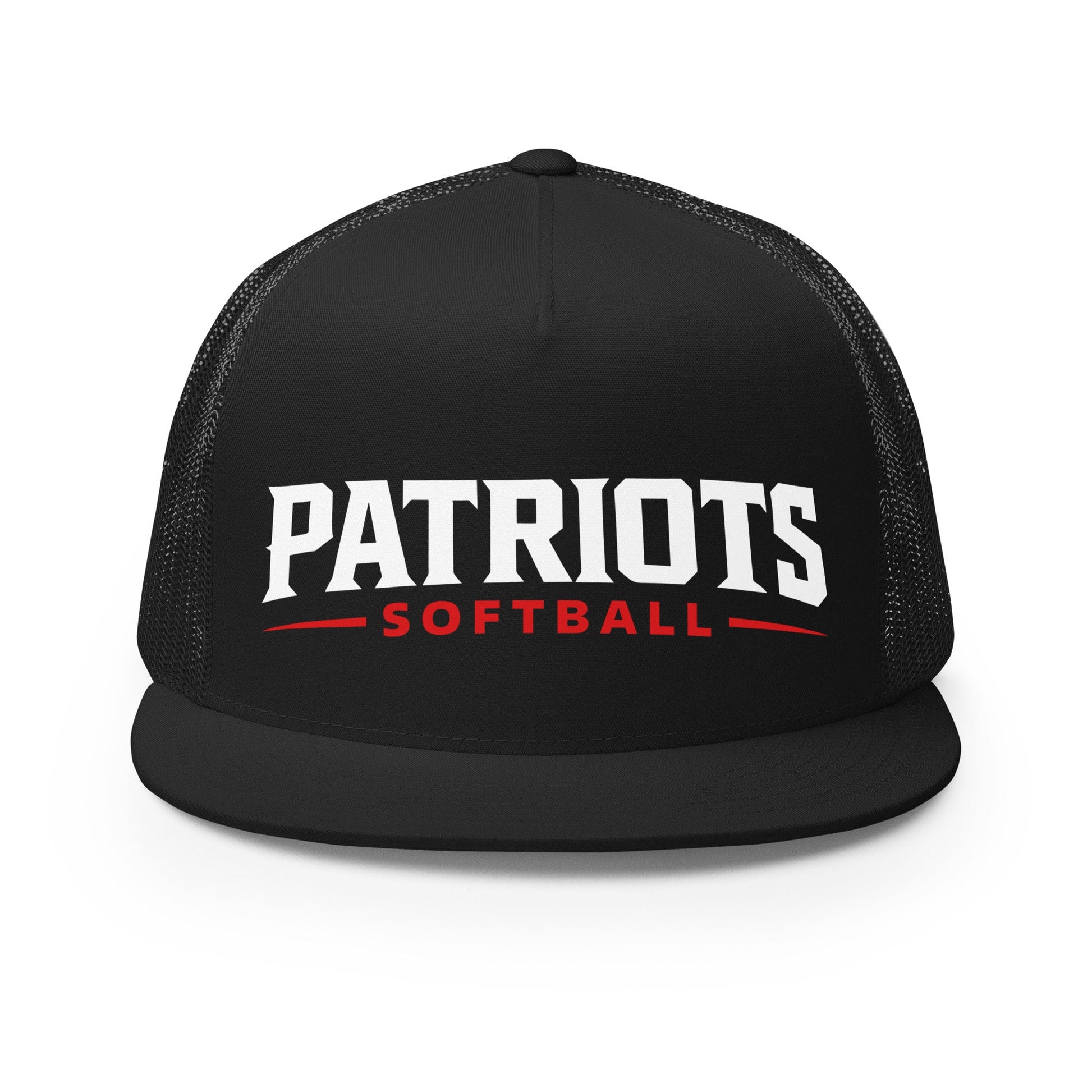 Performance | 5 Panel Trucker Cap | LFMS Athletics | Patriots Softball Logo