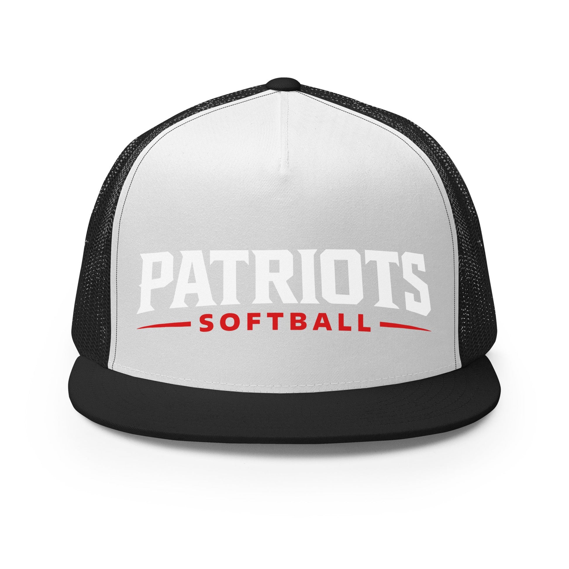 Performance | 5 Panel Trucker Cap | LFMS Athletics | Patriots Softball Logo
