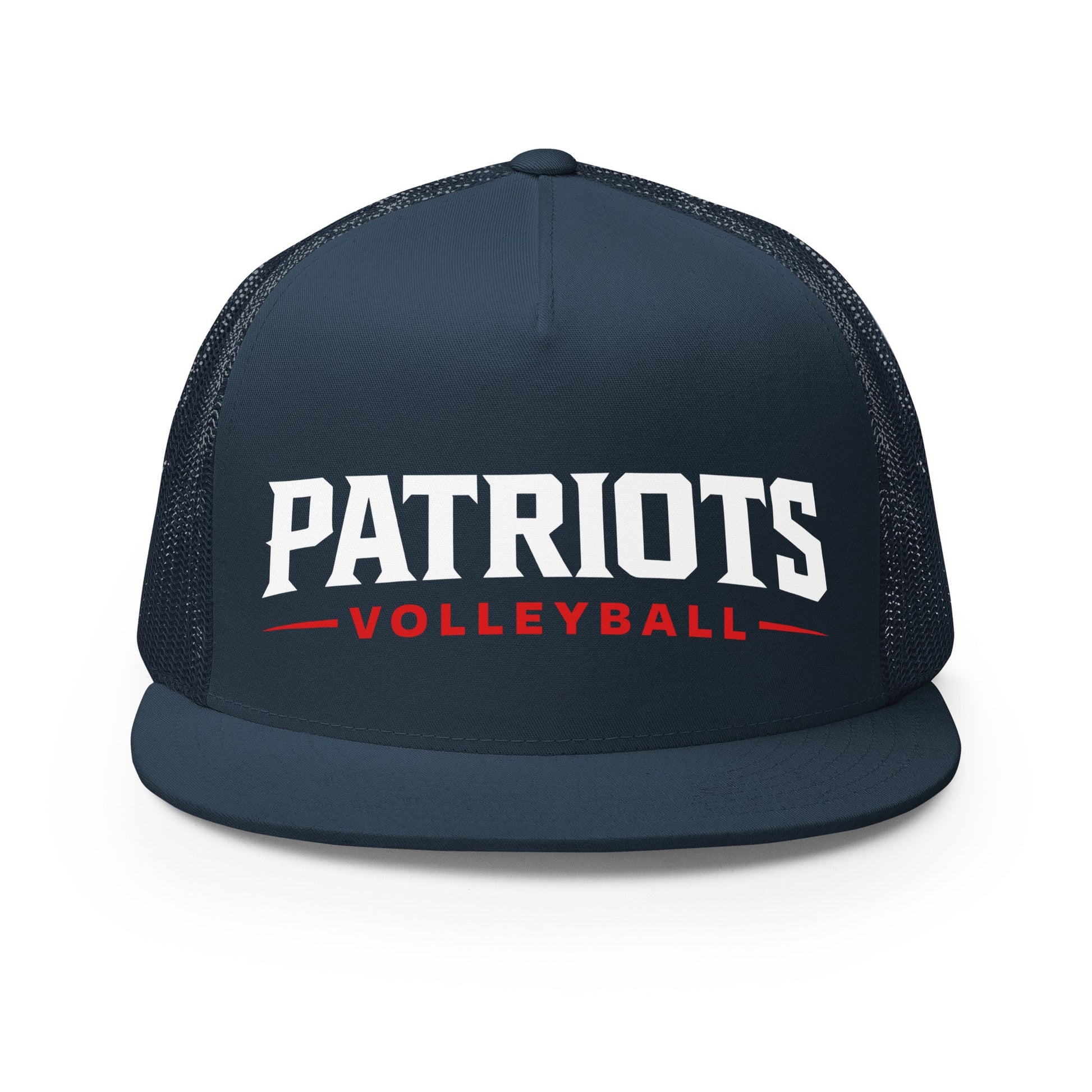 Performance | 5 Panel Trucker Cap | LFMS Athletics | Patriots Volleyball Logo