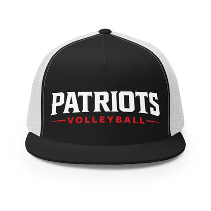 Performance | 5 Panel Trucker Cap | LFMS Athletics | Patriots Volleyball Logo