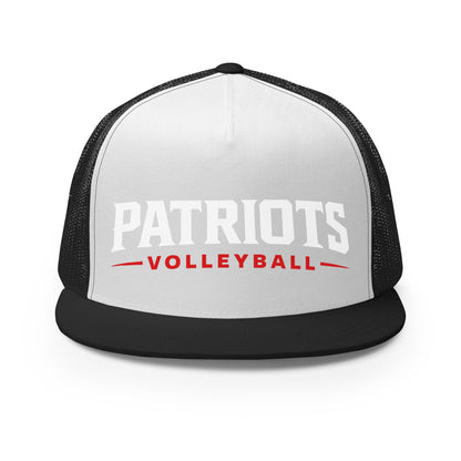 Performance | 5 Panel Trucker Cap | LFMS Athletics | Patriots Volleyball Logo