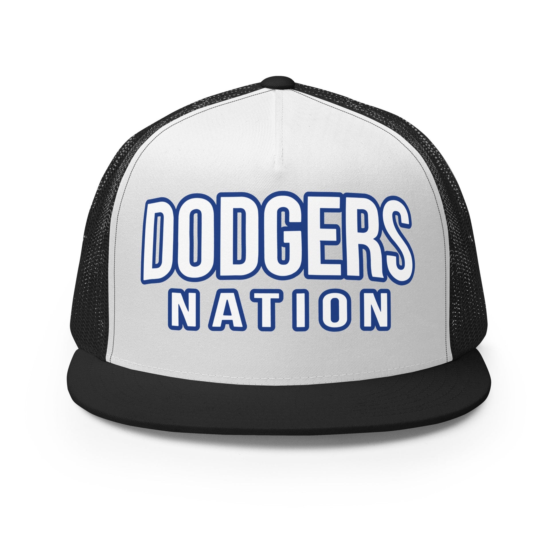 Performance | 5 Panel Trucker Cap | LI Dodgers Nation | Varsity Crest Logo