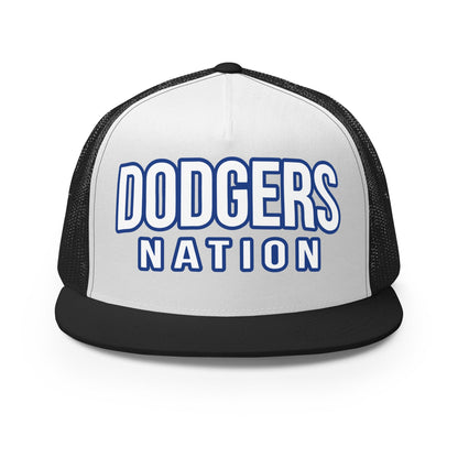 Performance | 5 Panel Trucker Cap | LI Dodgers Nation | Varsity Crest Logo