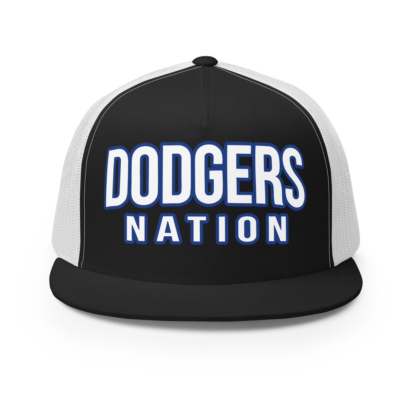 Performance | 5 Panel Trucker Cap | LI Dodgers Nation | Varsity Crest Logo