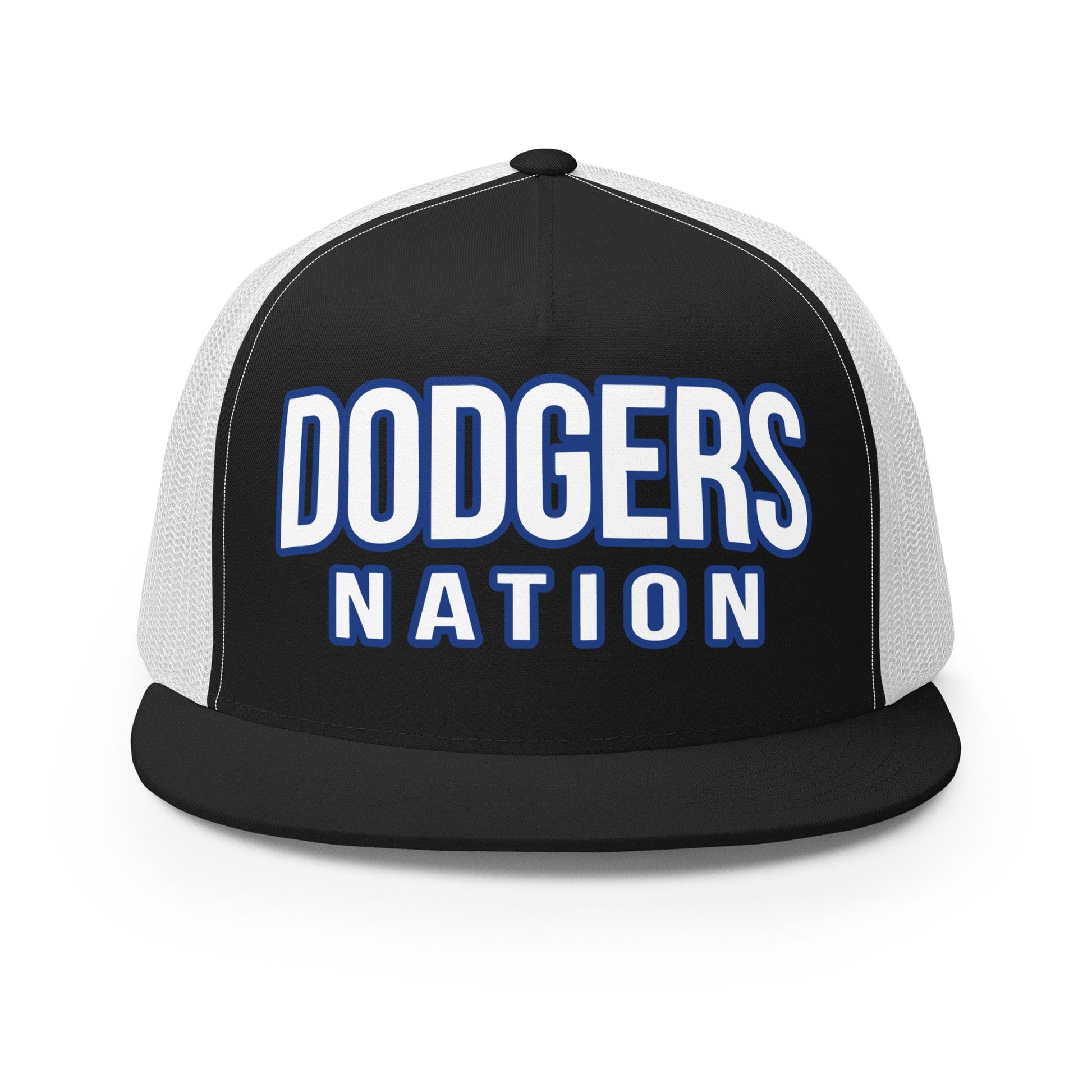 Performance | 5 Panel Trucker Cap | LI Dodgers Nation | Varsity Crest Logo