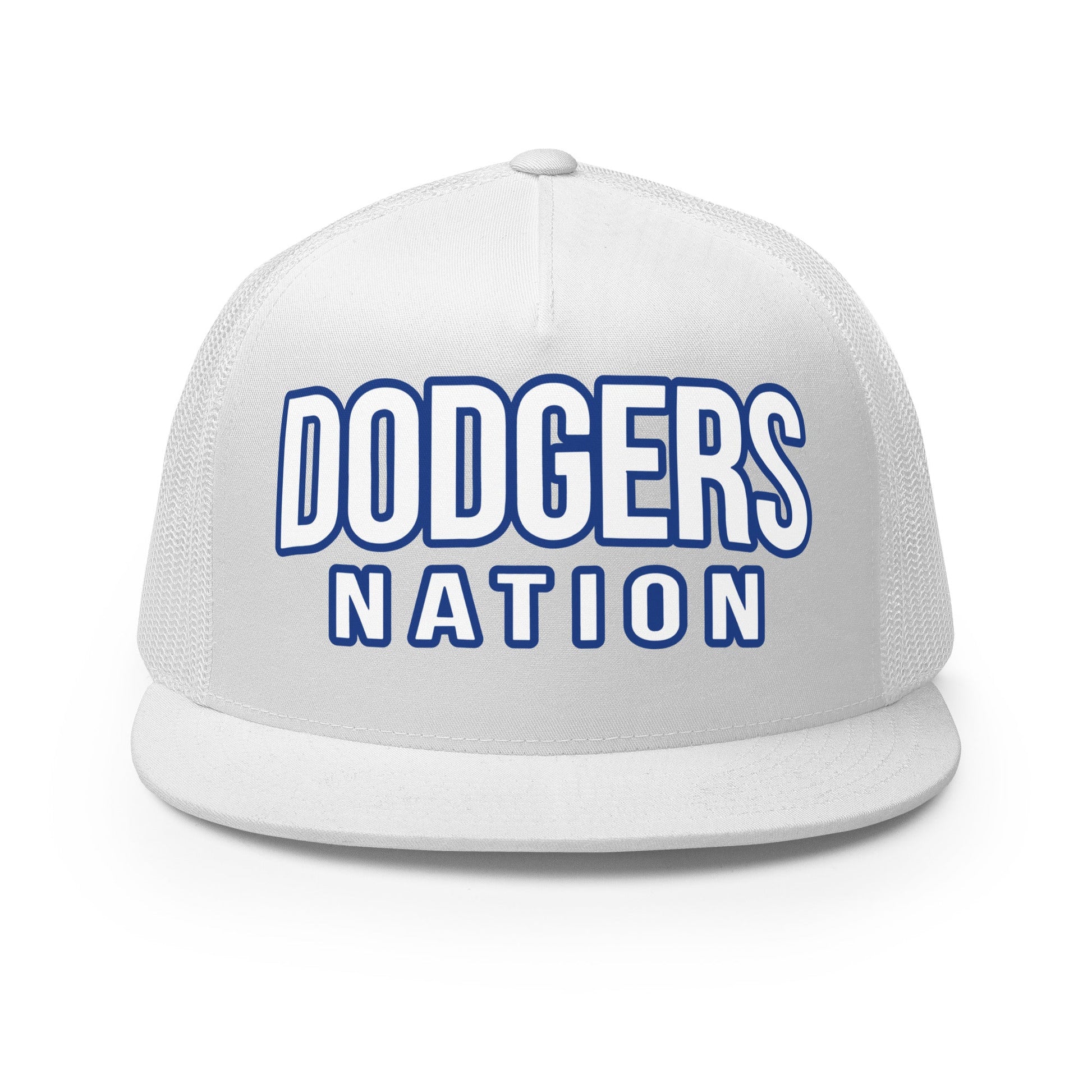 Performance | 5 Panel Trucker Cap | LI Dodgers Nation | Varsity Crest Logo
