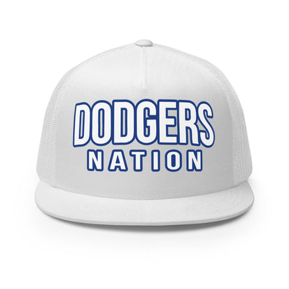 Performance | 5 Panel Trucker Cap | LI Dodgers Nation | Varsity Crest Logo