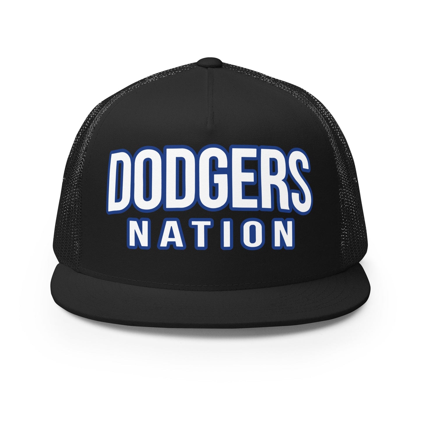 Performance | 5 Panel Trucker Cap | LI Dodgers Nation | Varsity Crest Logo