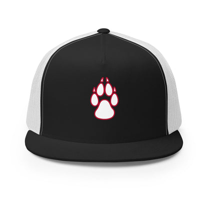 Performance | 5 Panel Trucker Cap | Lobo Women’s Ice Hockey | Script Logo