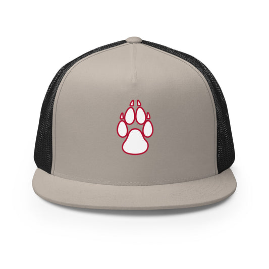Performance | 5 Panel Trucker Cap | Lobo Women’s Ice Hockey | Script Logo