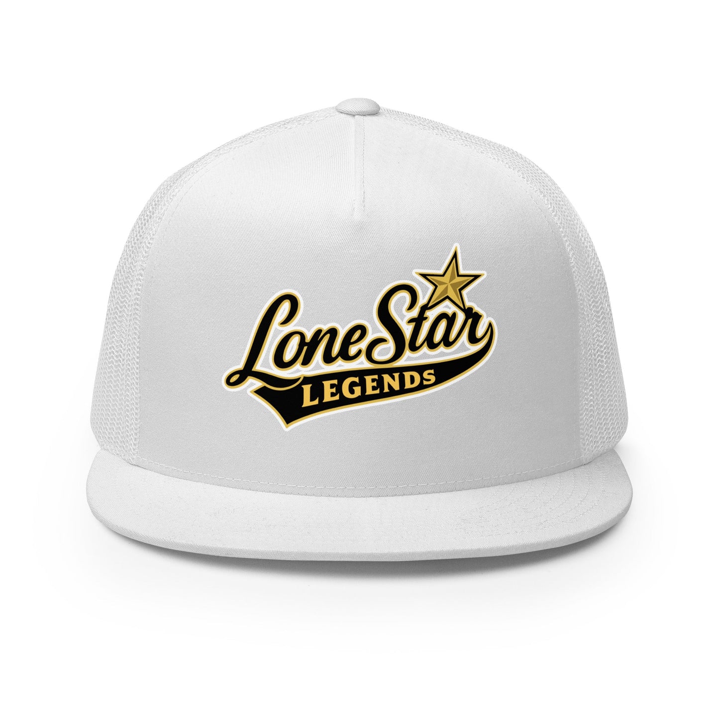 Performance | 5 Panel Trucker Cap | Lone Star legends | Script Logo