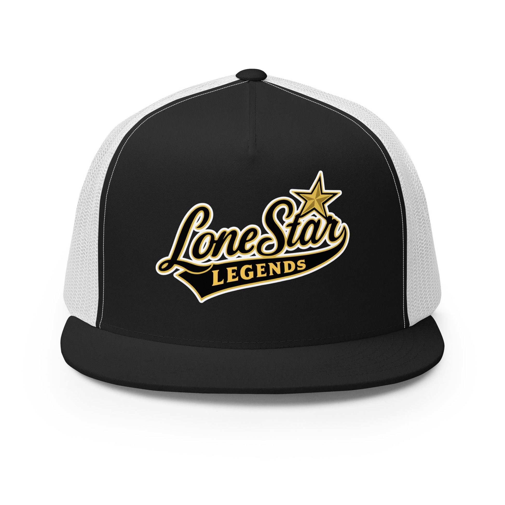 Performance | 5 Panel Trucker Cap | Lone Star legends | Script Logo
