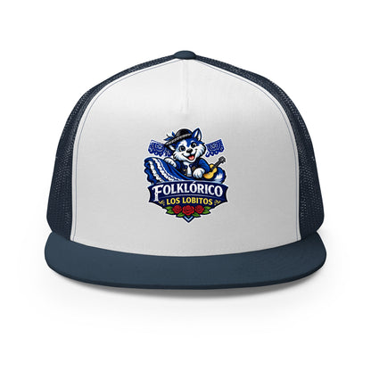 Performance | 5 Panel Trucker Cap | Los Lobitos | Los Lobitos Logo