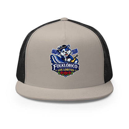Performance | 5 Panel Trucker Cap | Los Lobitos | Los Lobitos Logo