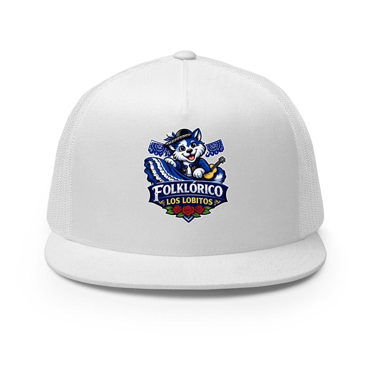 Performance | 5 Panel Trucker Cap | Los Lobitos | Los Lobitos Logo