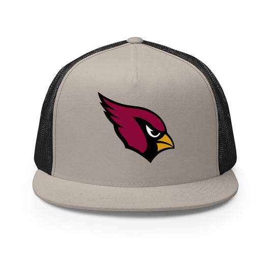 Performance | 5 Panel Trucker Cap | Lowell W Lacrosse | Crest Logo