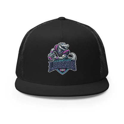 Performance | 5 Panel Trucker Cap | Lox Legends | Gator Logo