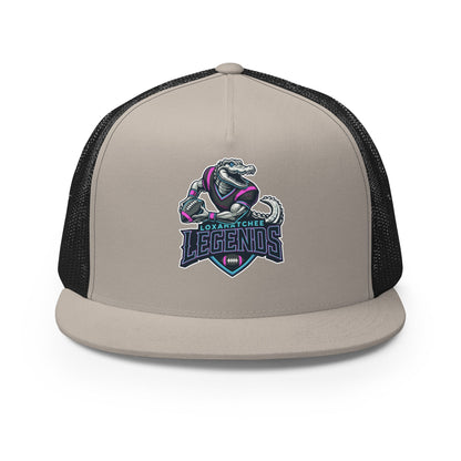 Performance | 5 Panel Trucker Cap | Lox Legends | Gator Logo