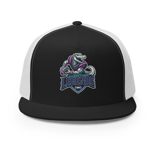 Performance | 5 Panel Trucker Cap | Lox Legends | Gator Logo