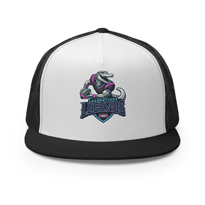 Performance | 5 Panel Trucker Cap | Lox Legends | Gator Logo