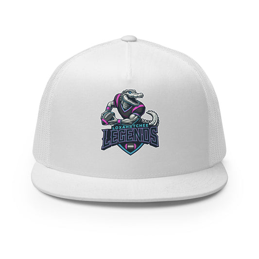 Performance | 5 Panel Trucker Cap | Lox Legends | Gator Logo