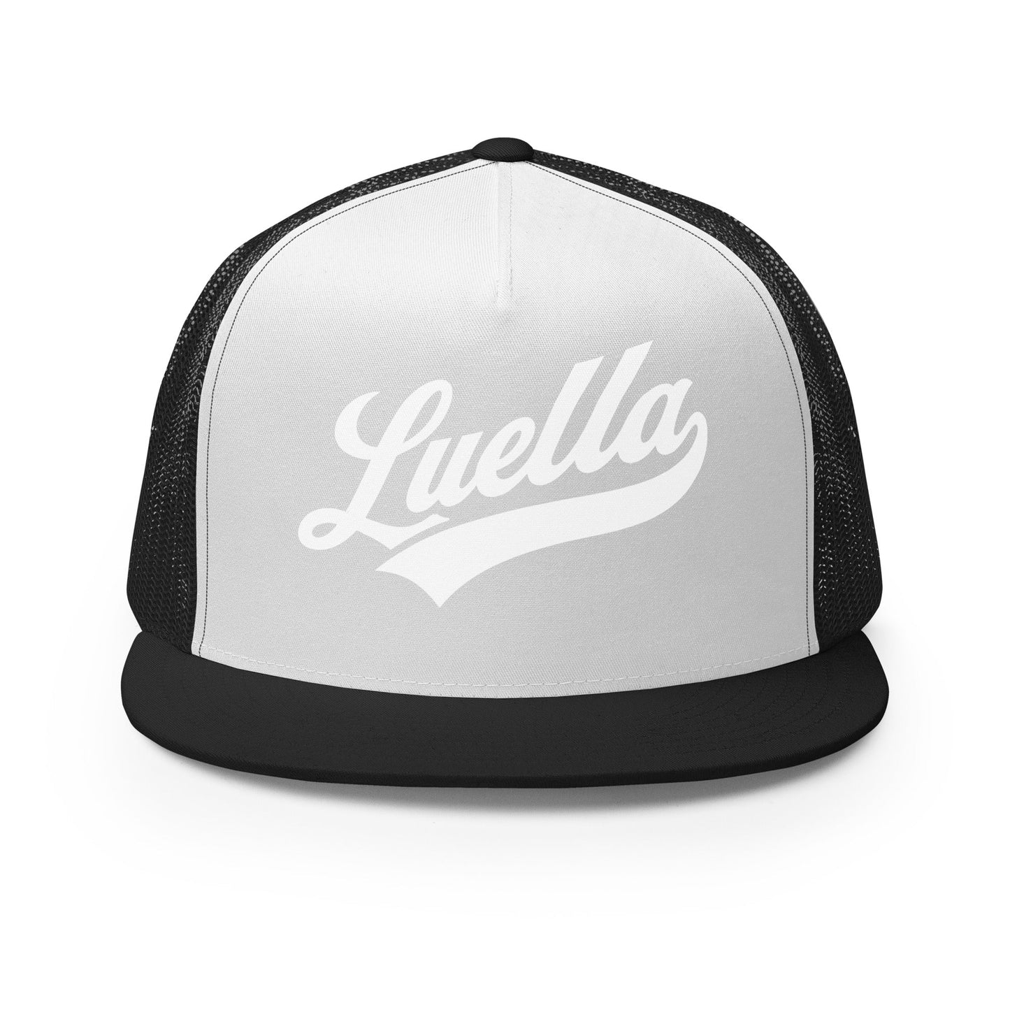 Performance | 5 Panel Trucker Cap | Luella High School Marching Band | Emblem Logo
