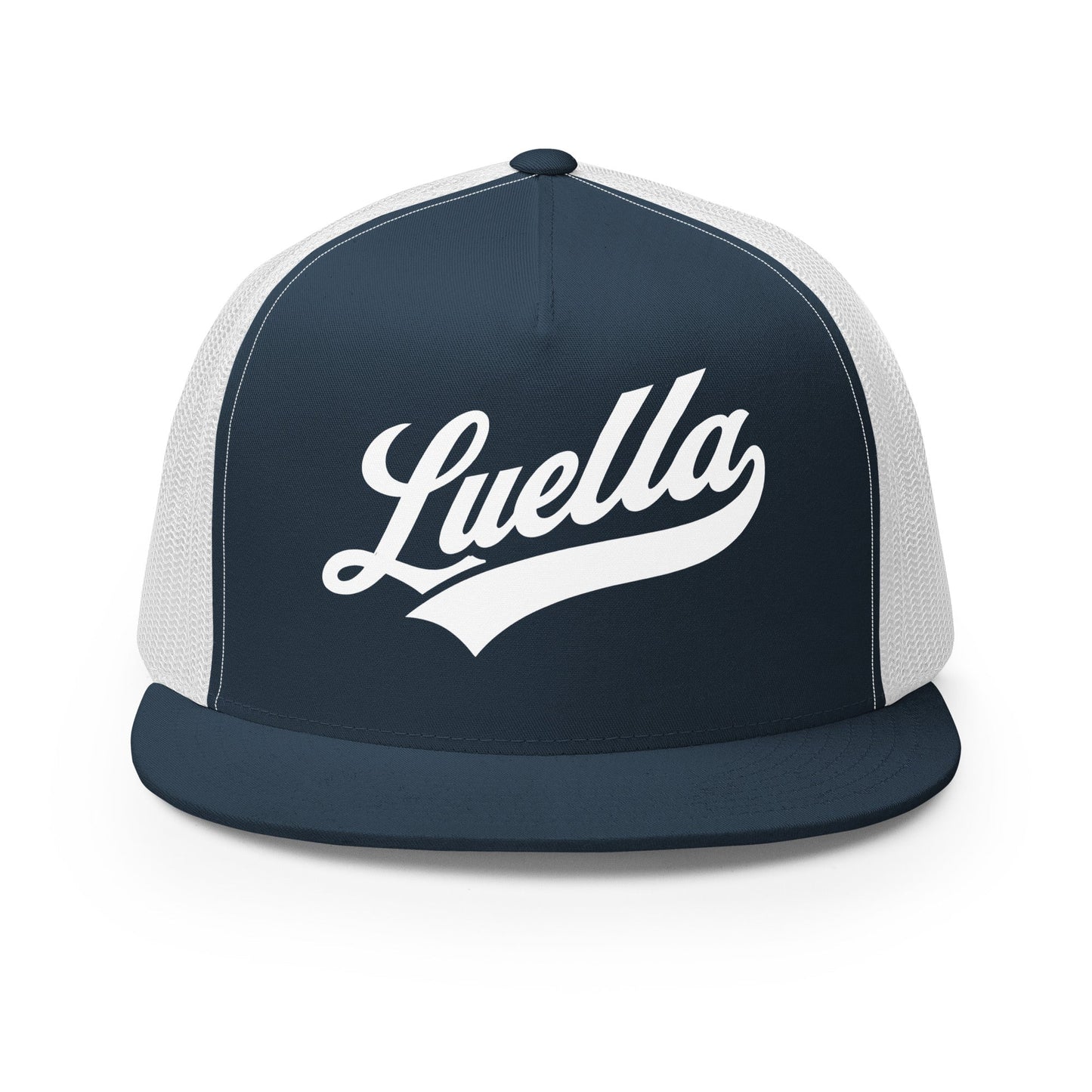 Performance | 5 Panel Trucker Cap | Luella High School Marching Band | Emblem Logo