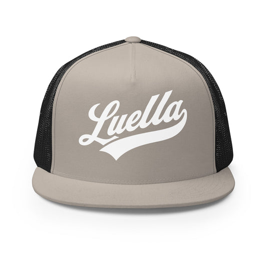 Performance | 5 Panel Trucker Cap | Luella High School Marching Band | Emblem Logo