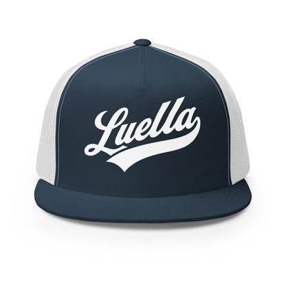 Performance | 5 Panel Trucker Cap | Luella High School Marching Band | Emblem Logo