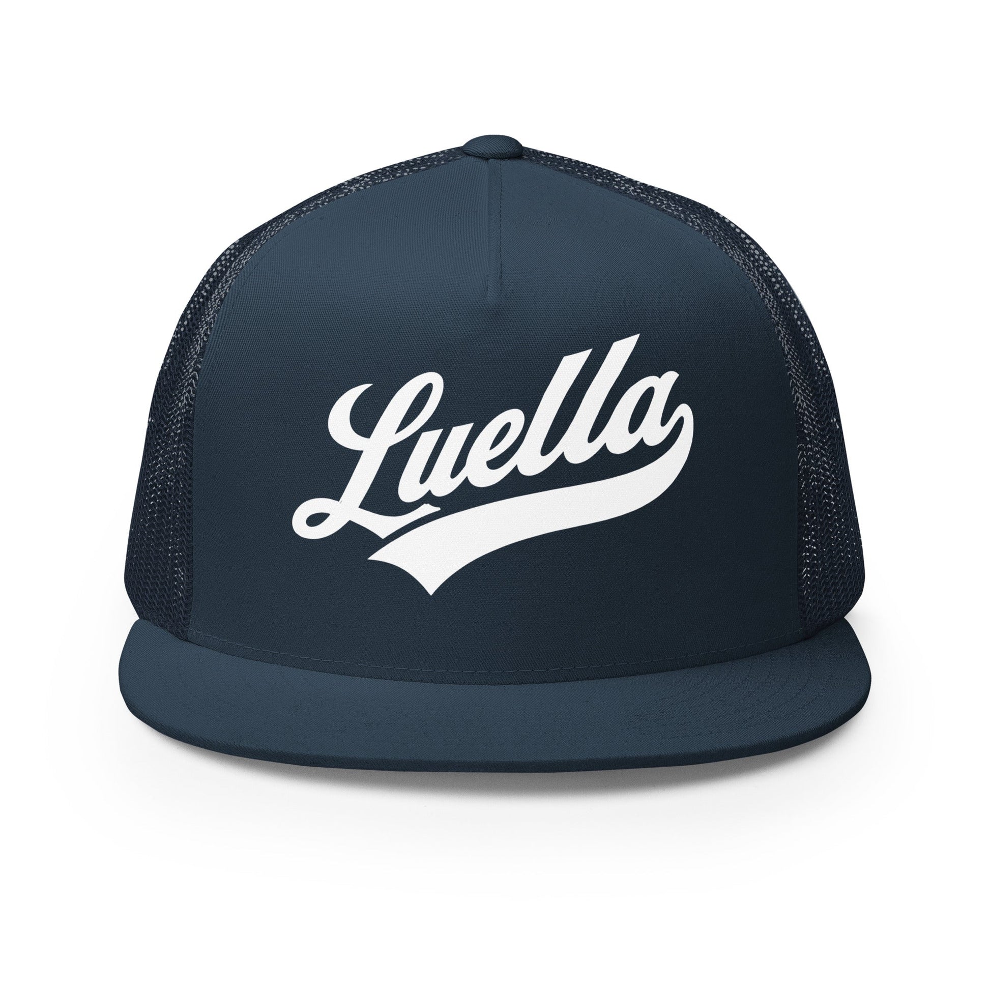 Performance | 5 Panel Trucker Cap | Luella High School Marching Band | Emblem Logo