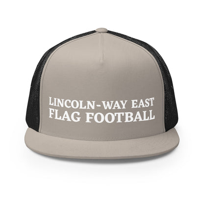 Performance | 5 Panel Trucker Cap | LWE Flag Football | Crest Logo