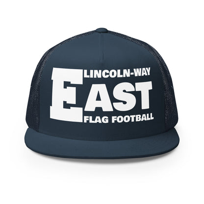 Performance | 5 Panel Trucker Cap | LWE Flag Football | Vanguard Logo