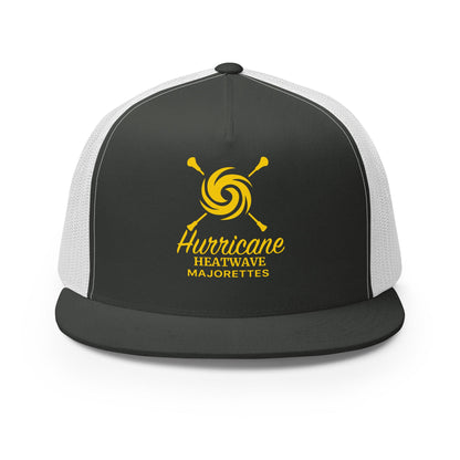 Performance | 5 Panel Trucker Cap | LWH Heatwave Majorettes | Alt 1 Logo