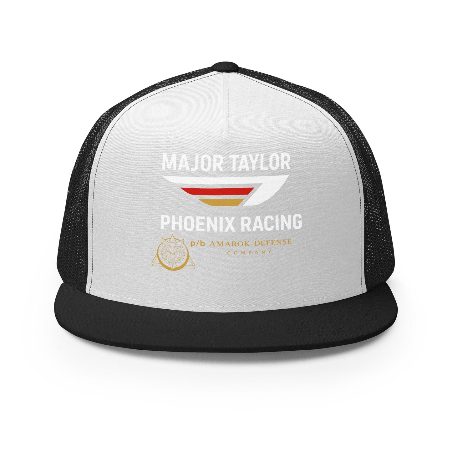 Performance | 5 Panel Trucker Cap | Major Taylor Phoenix Racing p/b Amarok Defense Company