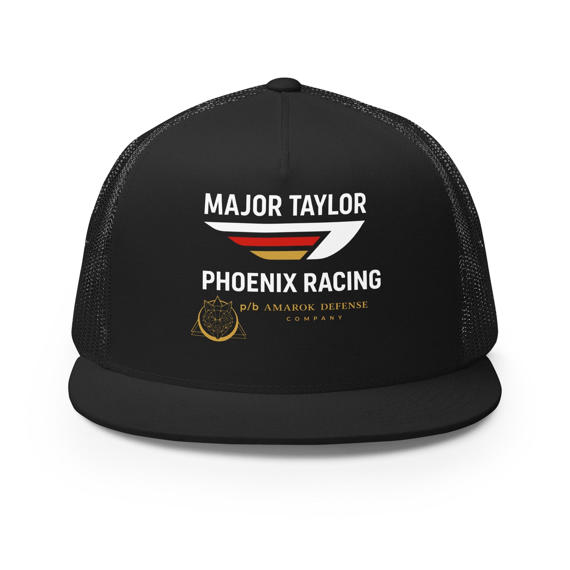 Performance | 5 Panel Trucker Cap | Major Taylor Phoenix Racing p/b Amarok Defense Company