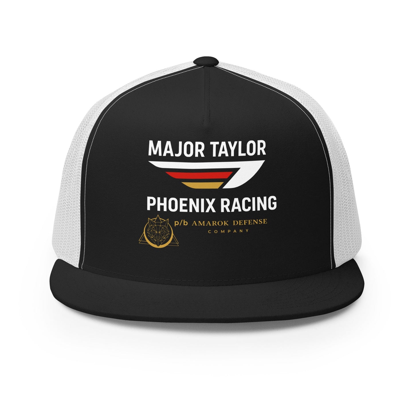 Performance | 5 Panel Trucker Cap | Major Taylor Phoenix Racing p/b Amarok Defense Company