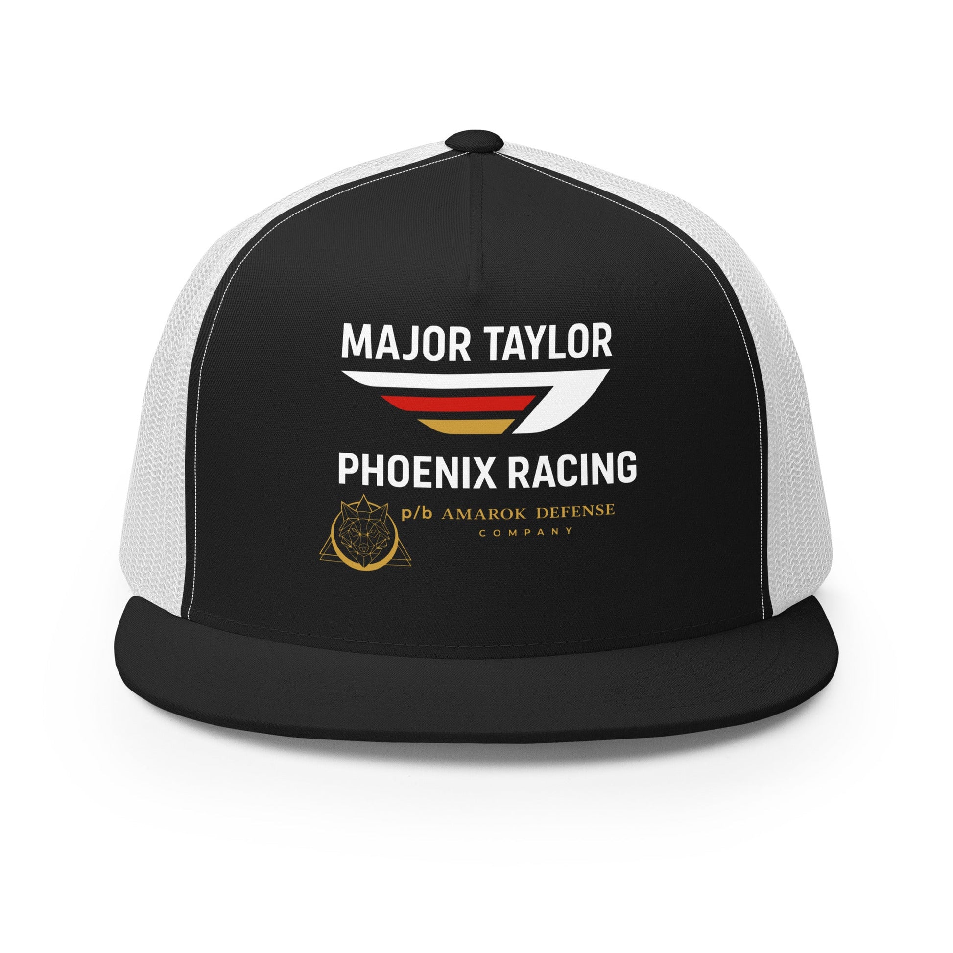 Performance | 5 Panel Trucker Cap | Major Taylor Phoenix Racing p/b Amarok Defense Company