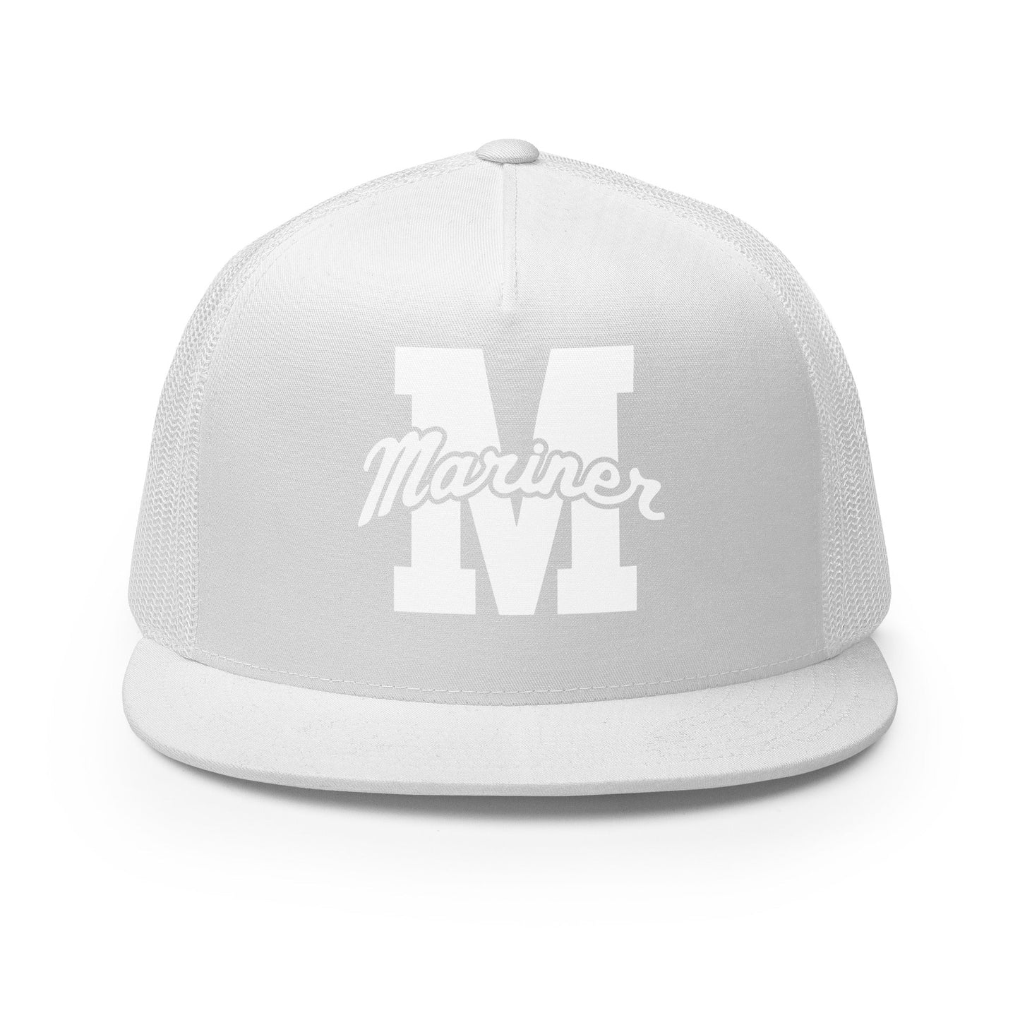 Performance | 5 Panel Trucker Cap | Mariner girls soccer | Script Logo