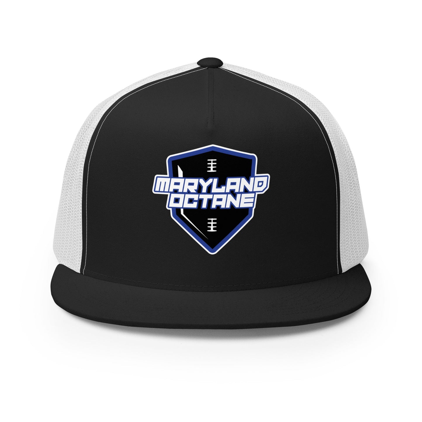 Performance | 5 Panel Trucker Cap | Maryland 97 Octane | Shield Logo